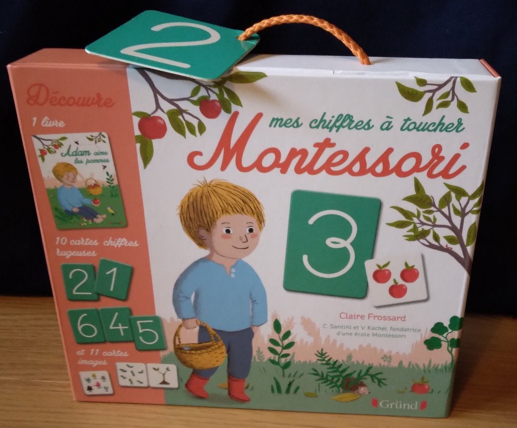 Mes chiffres à toucher (Montessori) - Gründ [3+], Enlèvement, Neuf, Langue et Lecture
