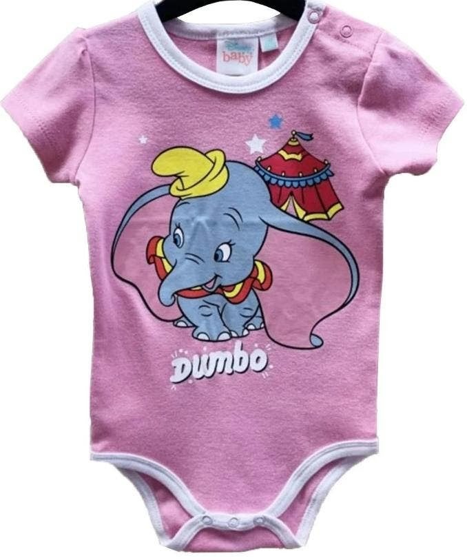 Dombo Rompertje Roze Korte Mouw - Disney - Maat 74/80 - 86, Kinderen en Baby's, Nacht- of Onderkleding, Meisje, Nieuw, Disney Baby