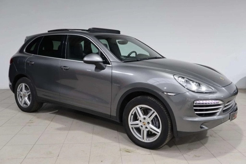Porsche Cayenne Cayenne 3.0 D V6 Platinum EditionTiptronic S, Auto's, Automaat, Gebruikt, Lichtsensor, Zwart