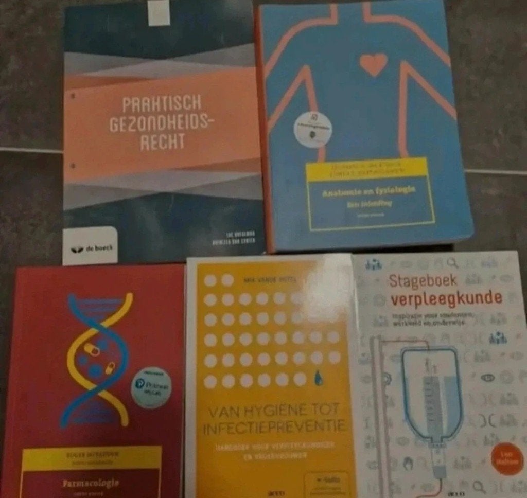 Bachelor verpleegkunde boeken, Ophalen, Gelezen, Hogeschool