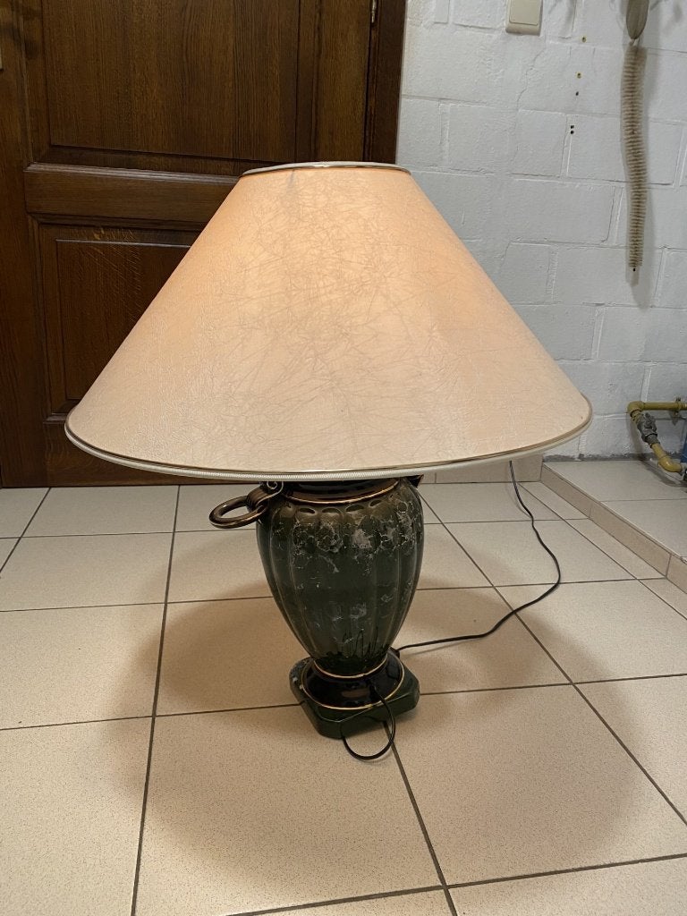 sierlijke lamp met vaas als voet, Ophalen
