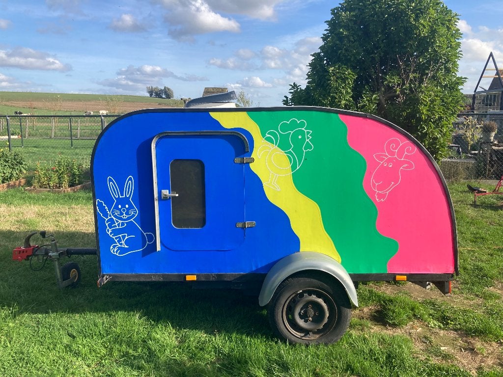 Unieke Teardrop caravan, Particulier, Jusqu'à 500 kg, Réfrigérateur