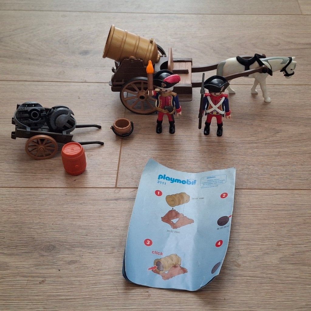 Playmobil geobra 3111 royal artillerie soldats francais, Enfants & Bébés, Jouets | Playmobil, Historique, Enlèvement ou Envoi
