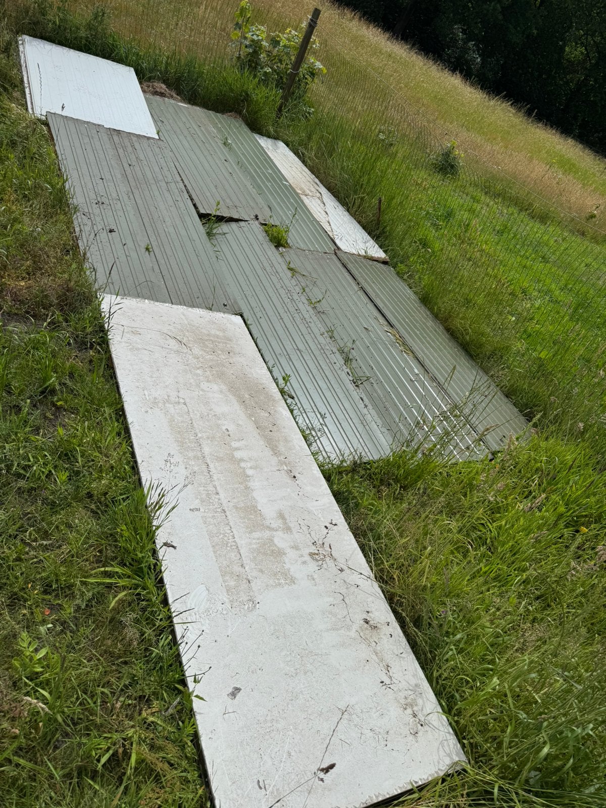 Isolatie panelen, Ophalen, Gebruikt