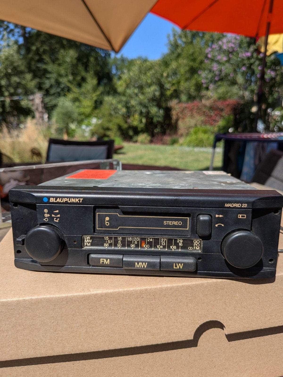Autoradio cassette blaupunkt Madrid 23, Enlèvement ou Envoi