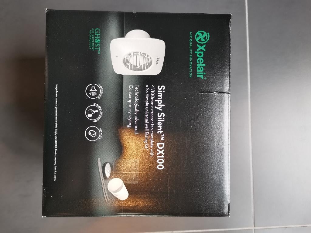 Muurventilator 2 stuks nieuw, Ophalen, Nieuw, Ventilator