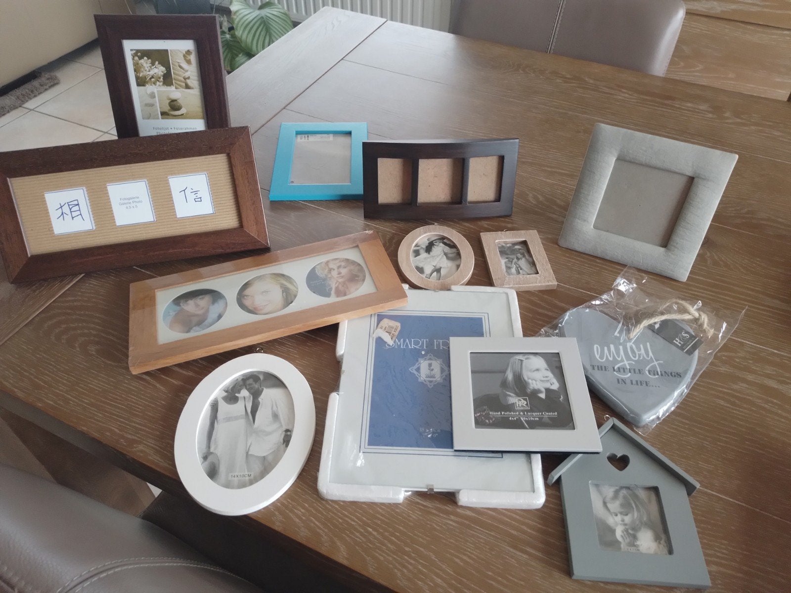 Cadres photo variés, Enlèvement ou Envoi, Comme neuf, Autres types