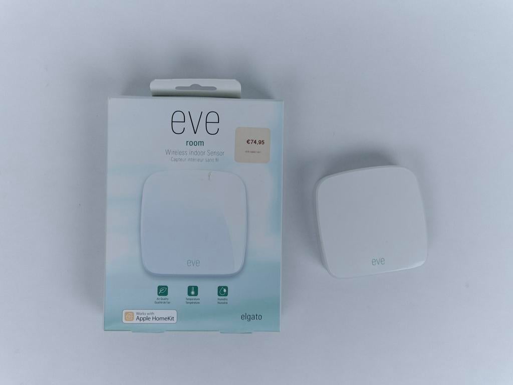 Eve home Room slimme thermostaat, Doe-het-zelf en Bouw, Thermostaten, Ophalen of Verzenden, Slimme thermostaat, Zo goed als nieuw