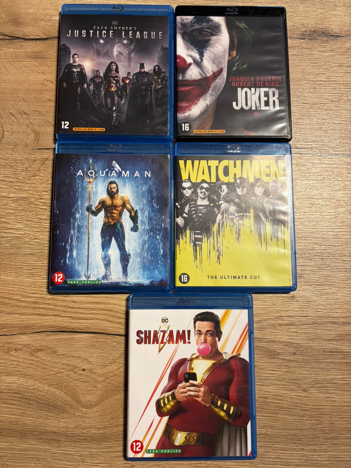 Bl-Ray: Lot DC-films, Enlèvement ou Envoi, Film, Science-Fiction et Fantasy, Comme neuf
