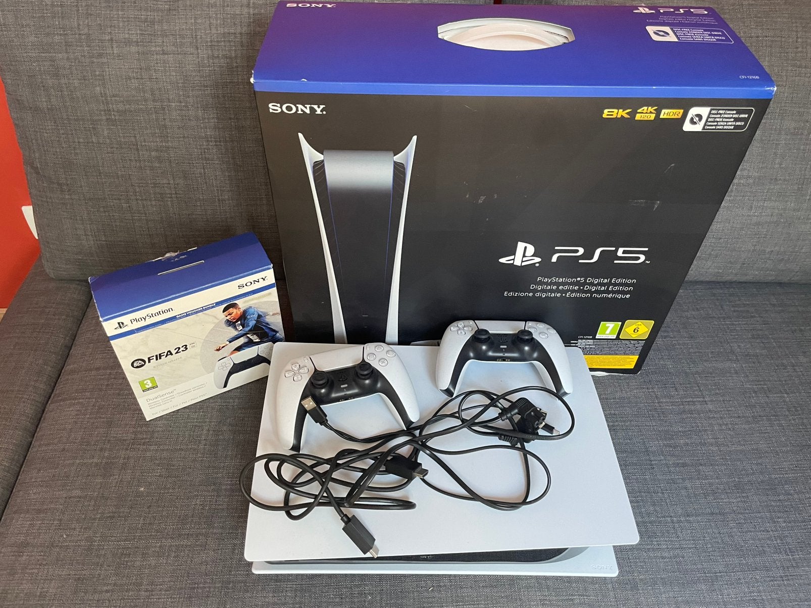 Édition digital PlayStation 5, Enlèvement, Playstation 5