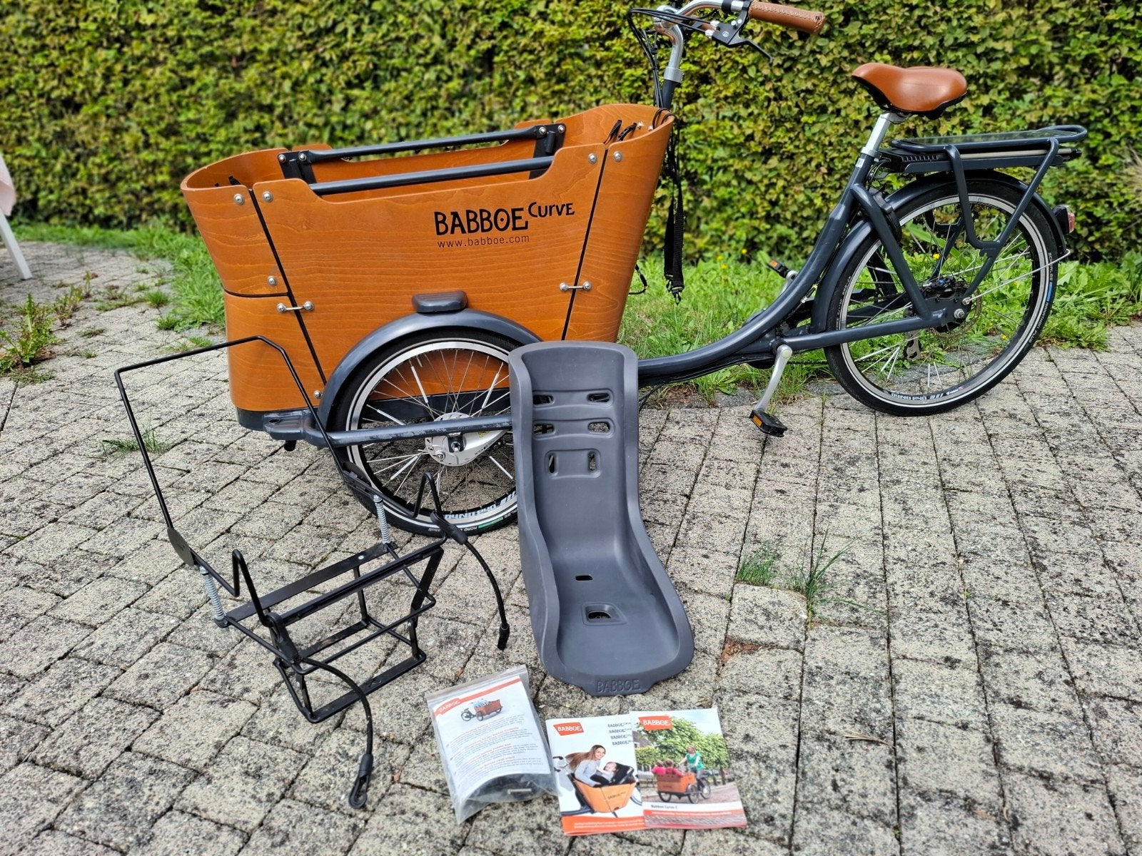 Elektrische bakfiets Babboe Curve - E, Autres marques, Enlèvement, Utilisé, Électrique