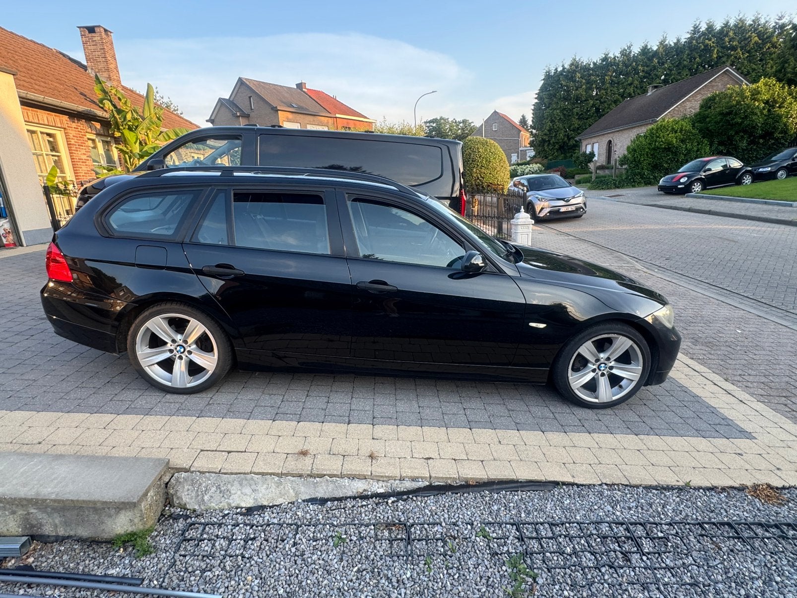 BMW 320D model E91, Auto's, Zwart, Particulier, Euro 4, 3 Reeks