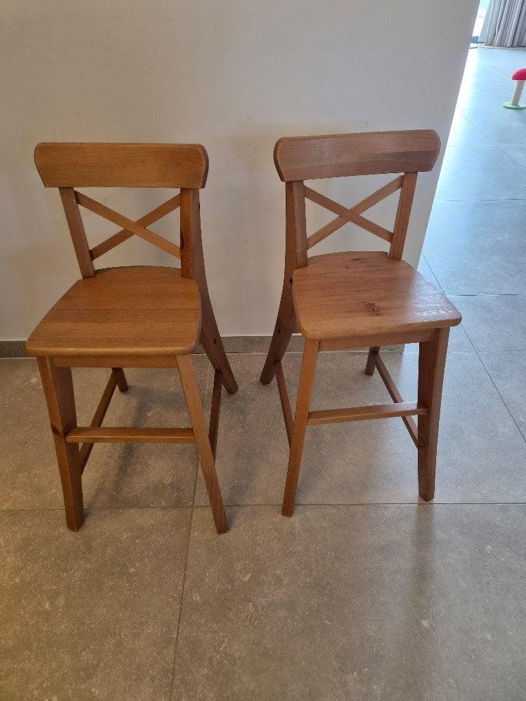 2 Ingolf kinderstoelen Ikea, Ophalen, Gebruikt, Overige typen