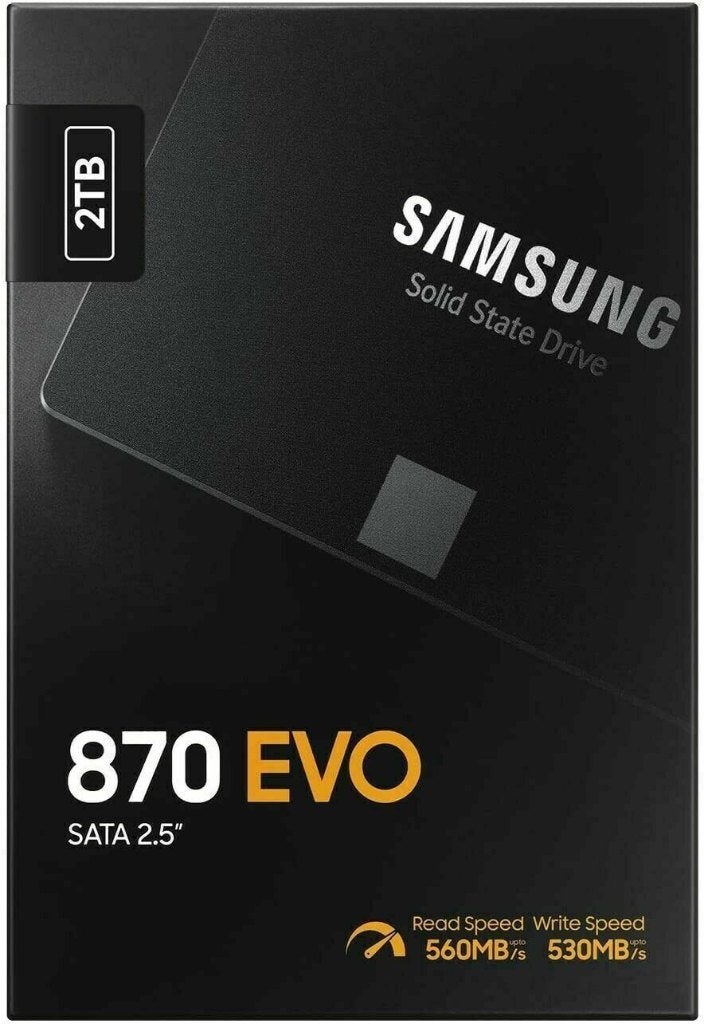 DISQUE DUR SSD SAMSUNG 870 EVO 2To NEUF, Computers en Software, Harde schijven, Intern, Nieuw, Ophalen of Verzenden, Samsung