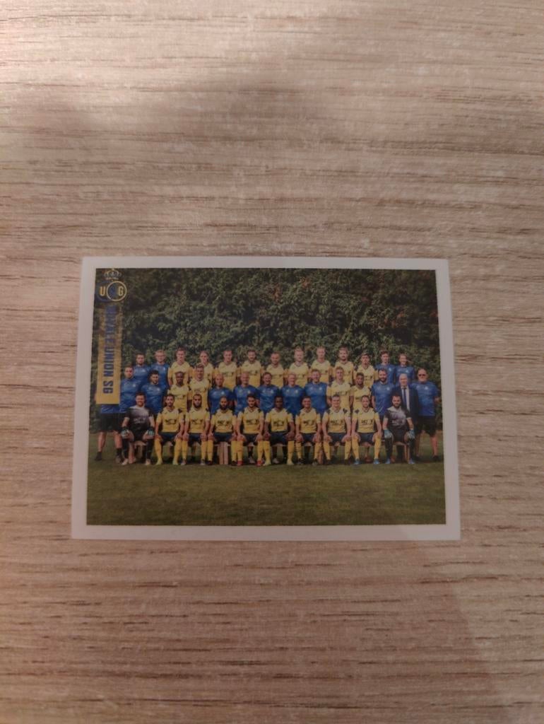 Panini pro league 2019-2020 Team photo Union SG, Ophalen of Verzenden
