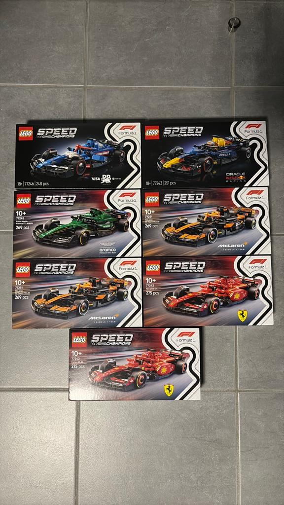 Lego Lot Speed Champions, Enlèvement, Comme neuf