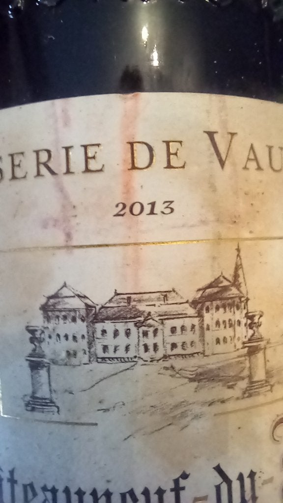 Chateauneuf-du-Pape Closeraie de Vaudieu 2013, Collections, Vins, Enlèvement ou Envoi, Pleine, Comme neuf, Vin rouge