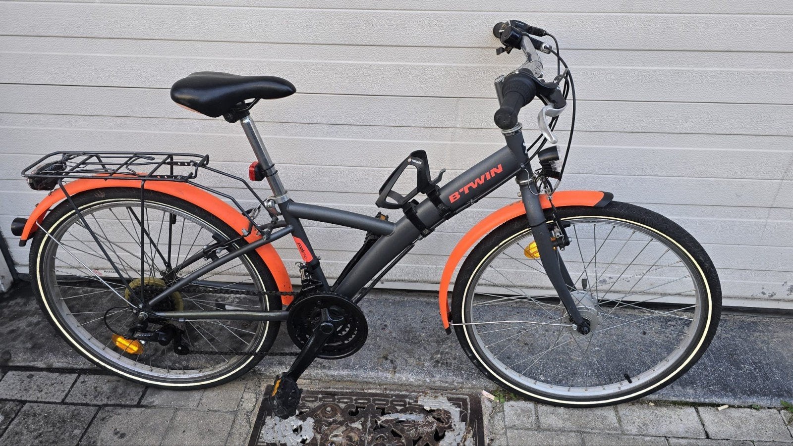 vélo btwin 24 pousse, Enlèvement