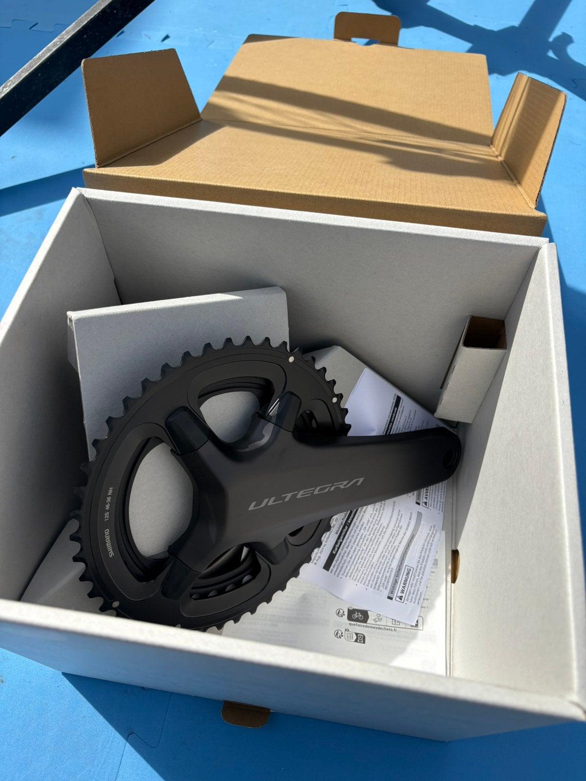 Shimano ultegra 12 speed 46/36 crankstel 165mm, Vélos & Vélomoteurs, Vélos Pièces, Neuf, Pédalier ou Pédales, Enlèvement ou Envoi