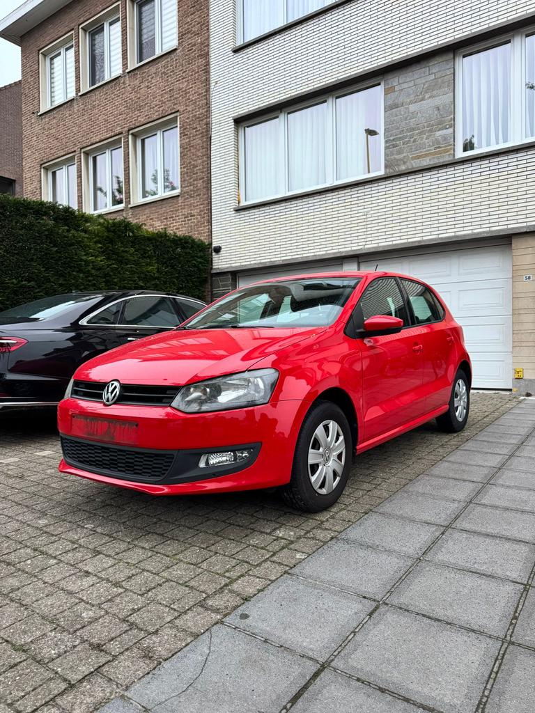 Volkswagen Polo 1.2 essence - CT vente (feuille rose), Autos, Rouge, Euro 5, Achat, Carnet d'entretien