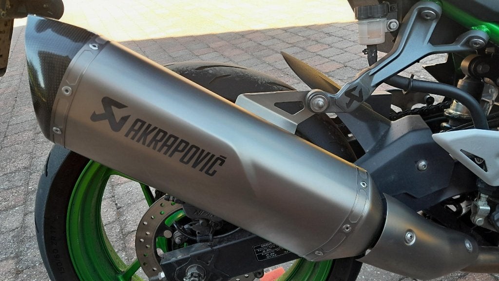 Akrapovic Kawasaki Ninja 500 / Z500, Ophalen, Gebruikt