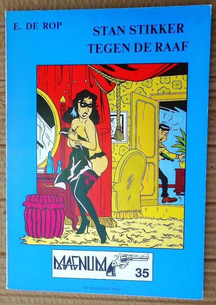 Stan Stikker tegen de Raaf & andere verhalen - 1982 - De Rop, Boeken, Gelezen, Eén stripboek, Ophalen of Verzenden, Eric De Rop (1954–2025)