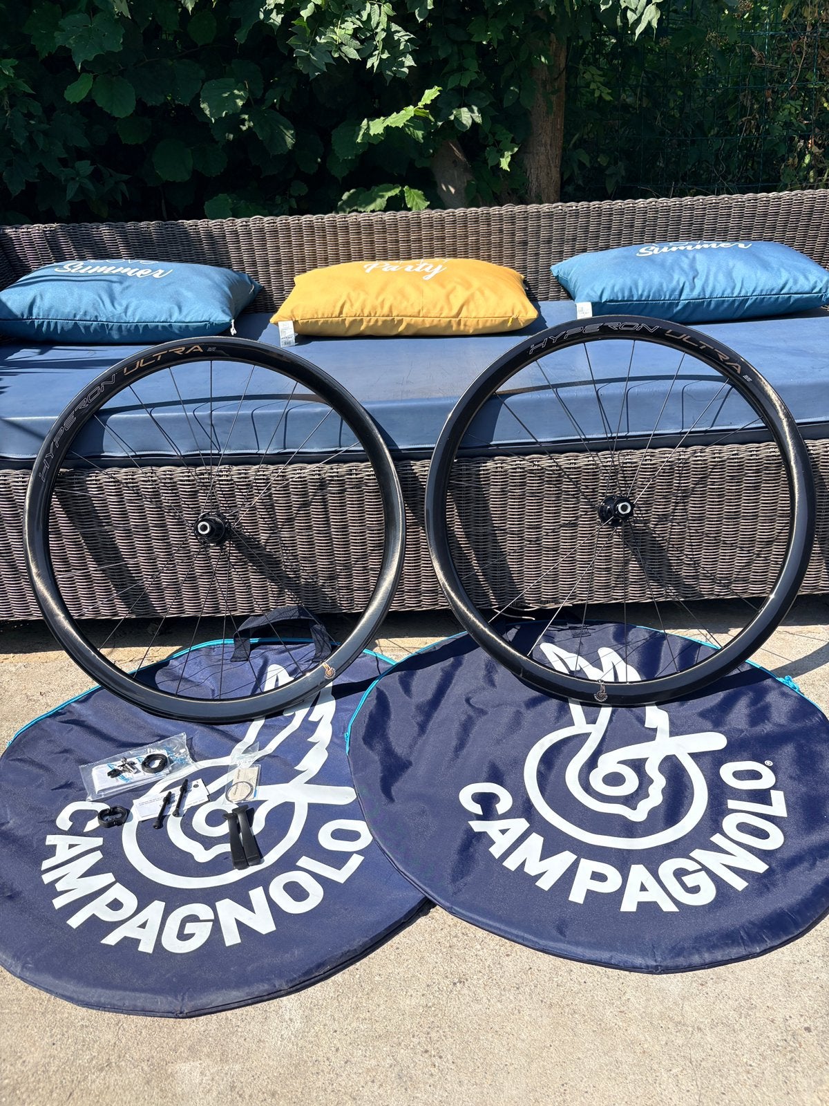 Campagnolo hyperon ultra, Enlèvement, Utilisé