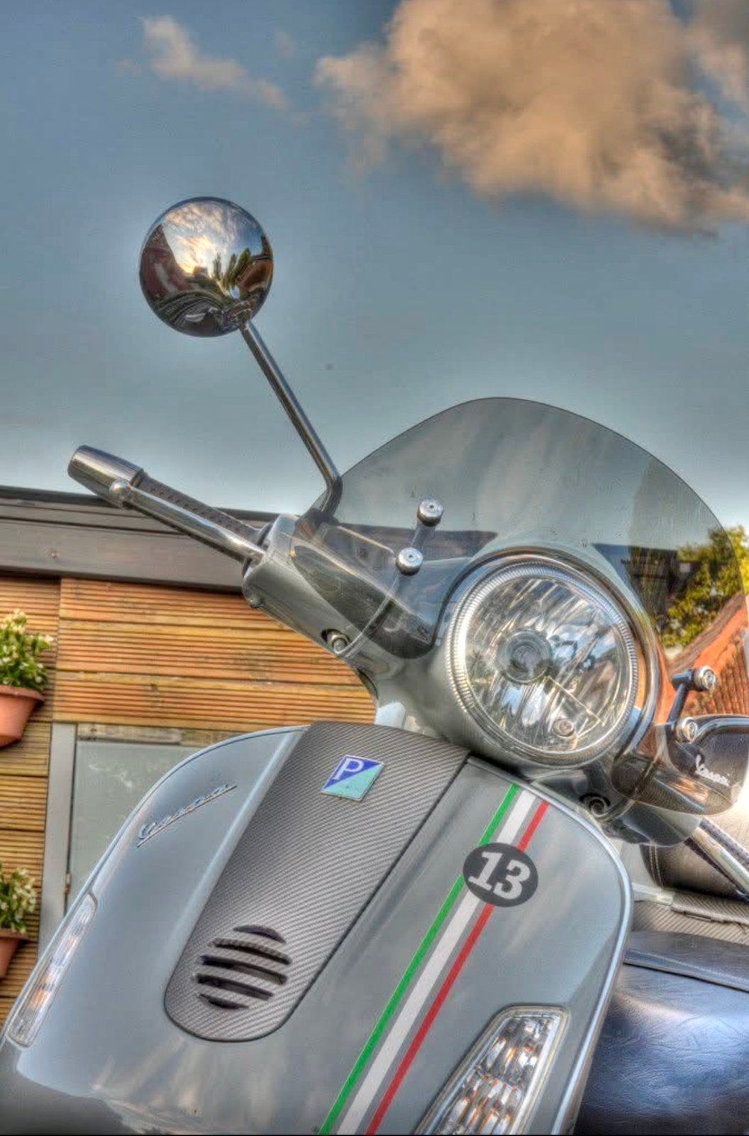 Vespa gt 200 grijs, Fietsen en Brommers, Scooters | Vespa, Ophalen, Gebruikt, Overige modellen, 200 cc
