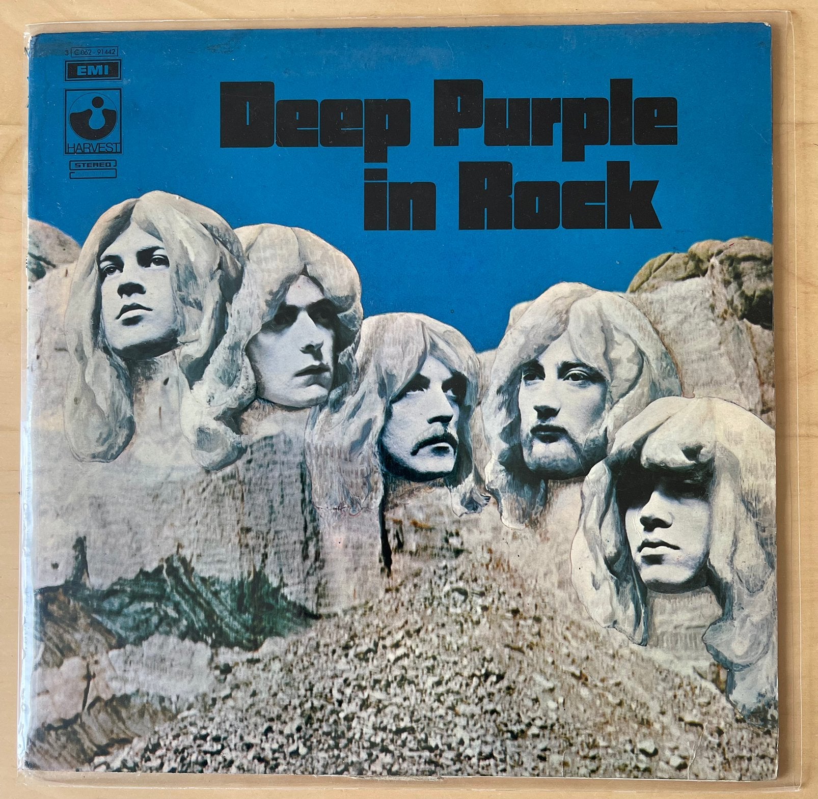 LP Deep Purple In Rock, Gebruikt, Ophalen of Verzenden, 1970 - 1979, 12 inch