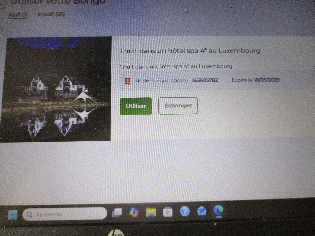 bongo 2 pers   luxembourg 4**** all, Tickets & Billets, Deux personnes, 1 nuitée