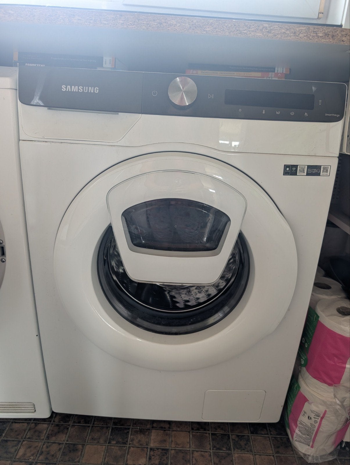 Wasmachine Samsung & Droogkast Miele te koop, Electroménager, Enlèvement