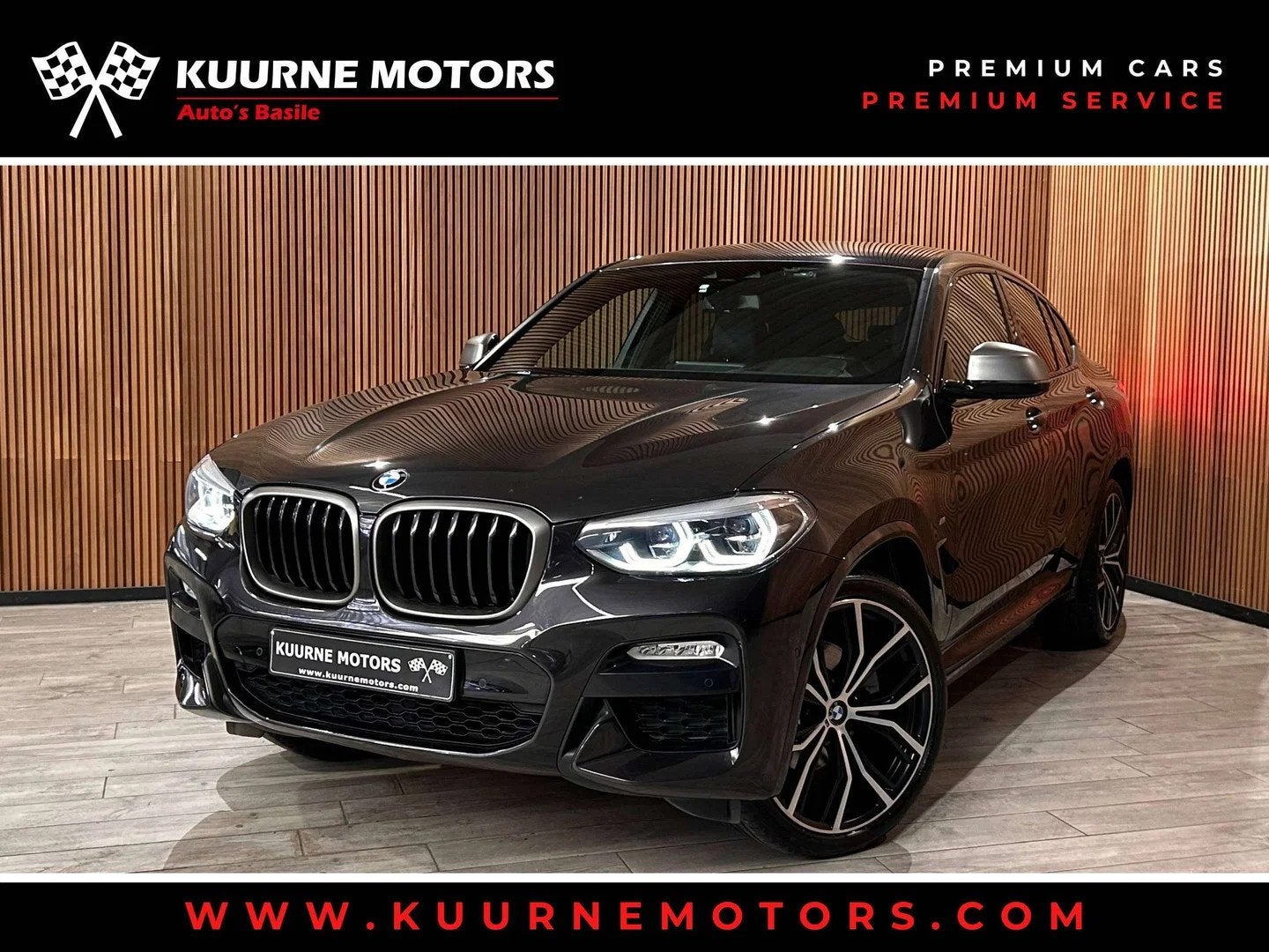 BMW X4 xDrive20iA M Pack Alu21"/AdapLed/Leder/Cam/Hud/Gps/Ke, Auto's, Automaat, 1998 cc, Gebruikt, 4 cilinders