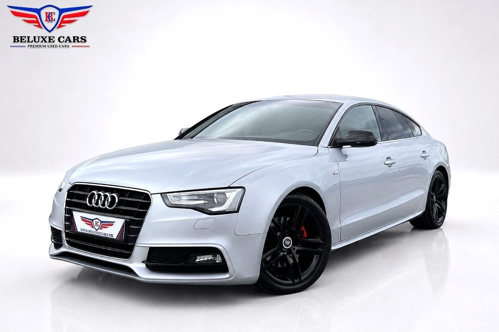 AUDI A5 S-LINE Sportback 2.0 TDi *LED*BI XENON*PDC*, Autos, Argent ou Gris, Achat, Entreprise, Noir