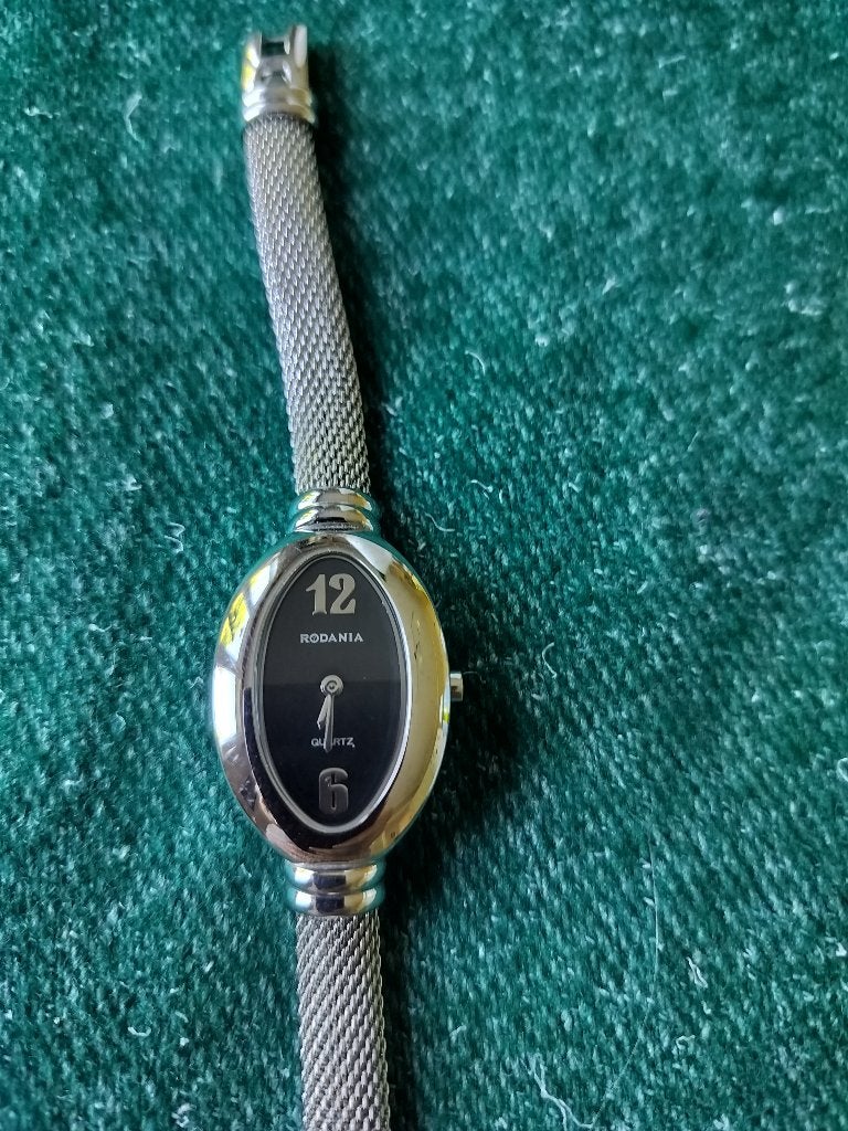 Montre bracelet femme Rodania, Handtassen en Accessoires, Horloges | Dames, Ophalen of Verzenden, Zo goed als nieuw, Overige materialen