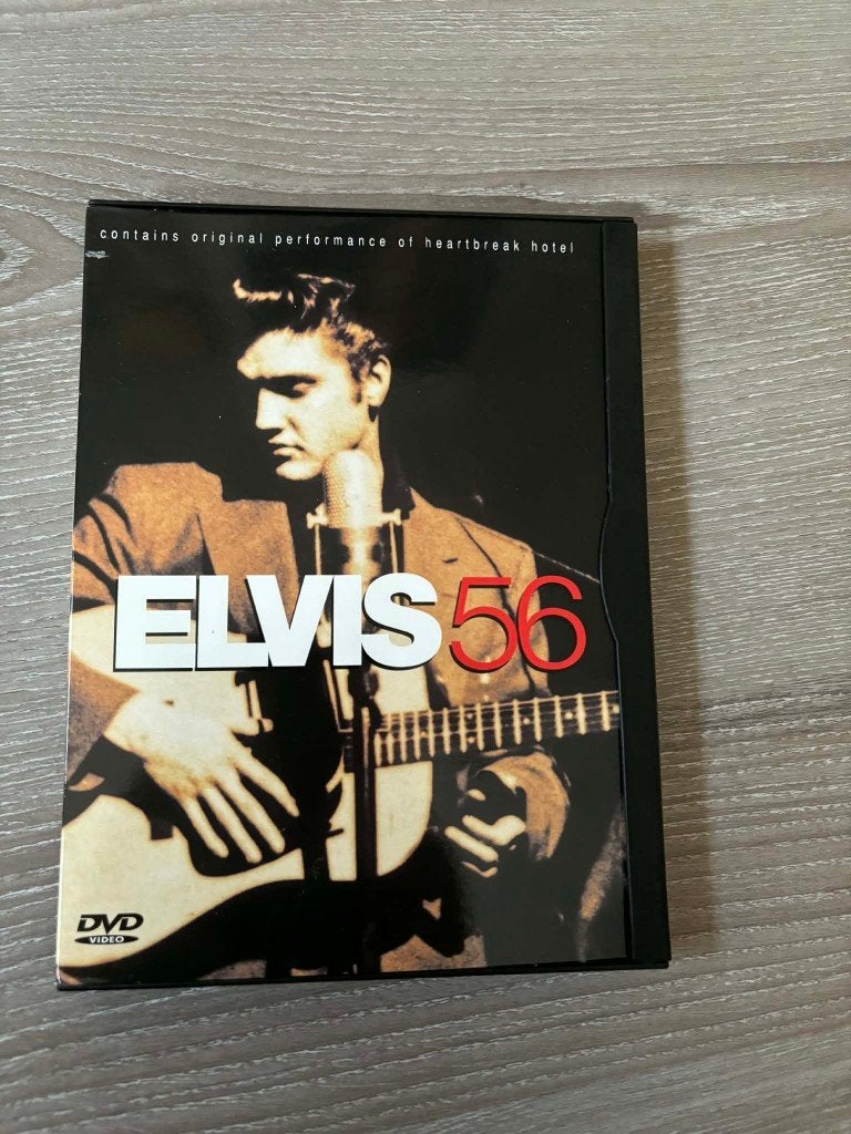 Elvis dvd, Elvis '56. Mag weg voor slechts 5 euro., CD & DVD, Tous les âges, Enlèvement ou Envoi, Comme neuf, Vidéos musicales