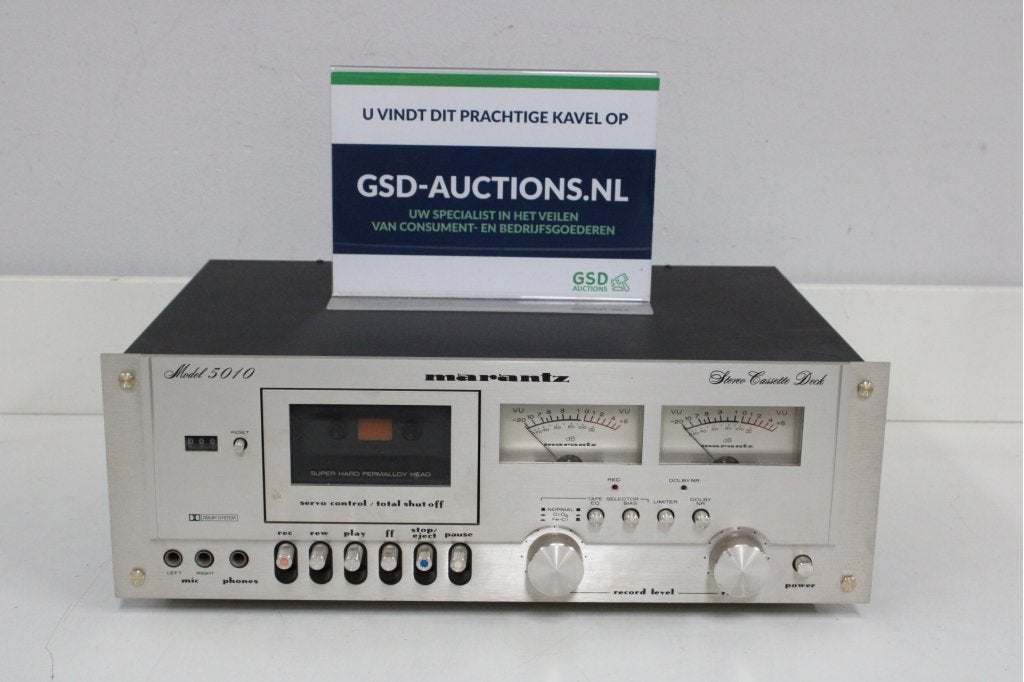 Marantz cassette deck model 5010, Niet ingevuld, Niet ingevuld, Niet ingevuld