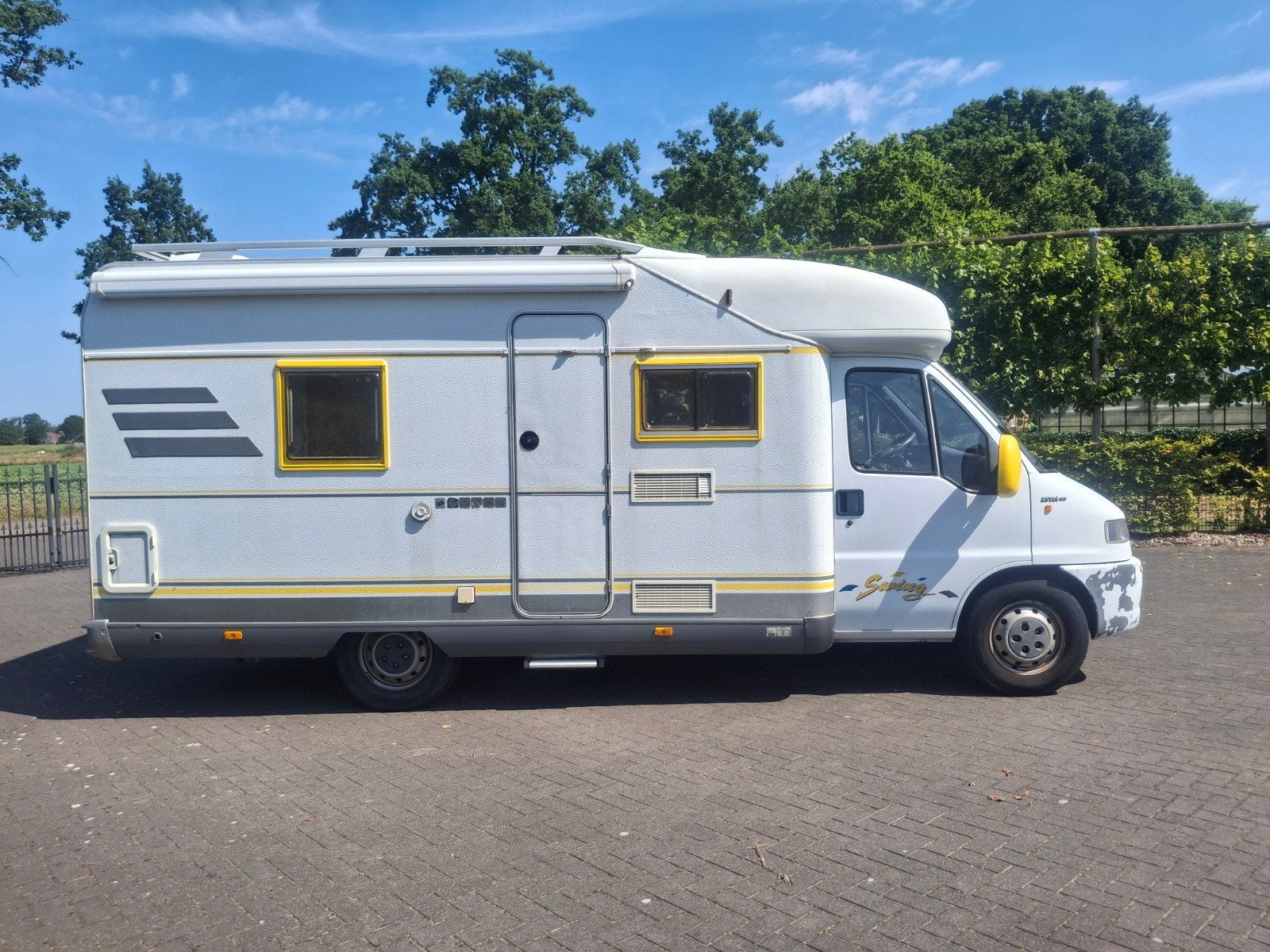hymer 1998 2.5 tdi 90.000 km, Caravans en Kamperen, Fiat, 6 tot 7 meter, Bedrijf, Diesel