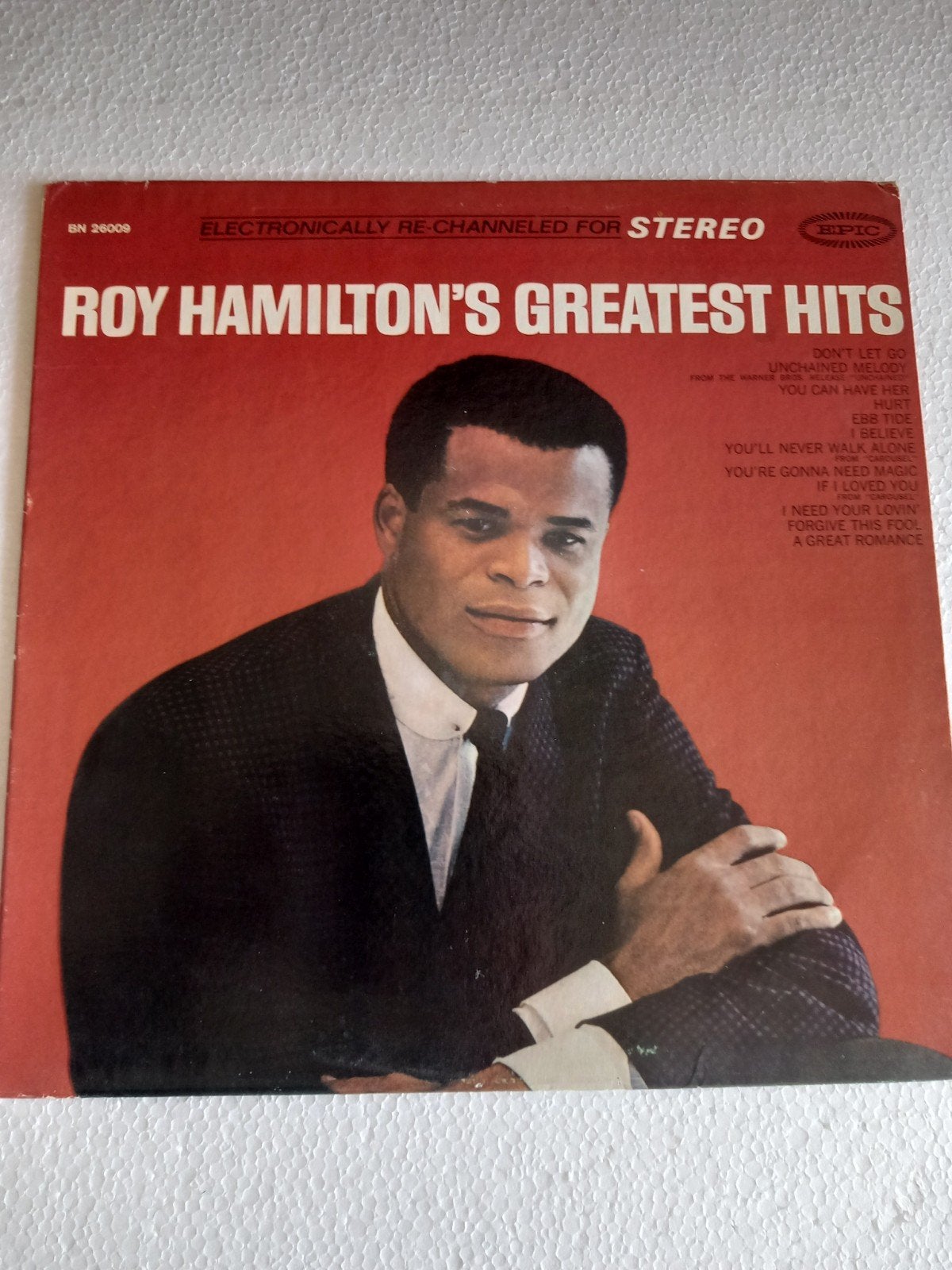 ROY HAMILTON. GREATEST HITS. 60S USA LP, LP