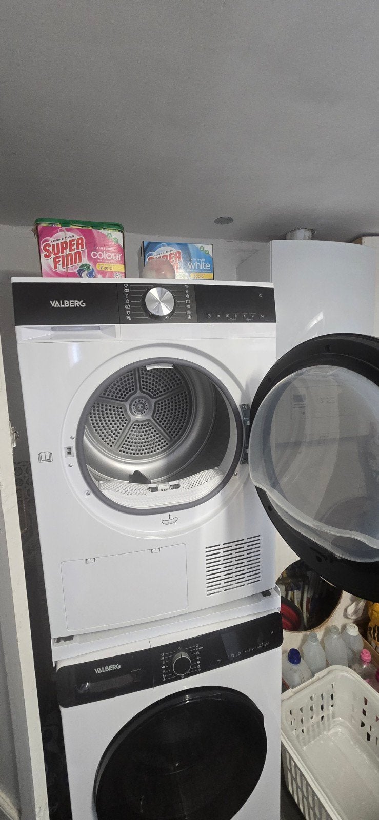 Sèche-linge VALBERG 8 kg pompe à chaleur A++ – Encore sous g, Enlèvement