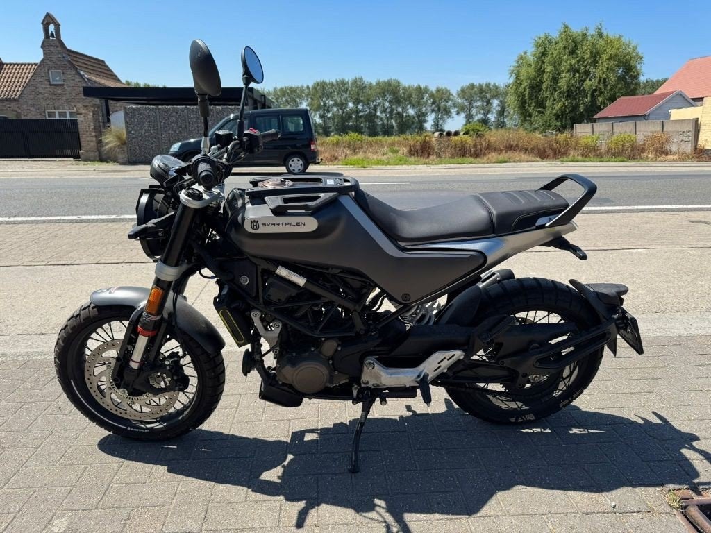 Husqvarna 	Svartpilen 125, Motoren, Bedrijf, 125 cc, 11 kW of minder