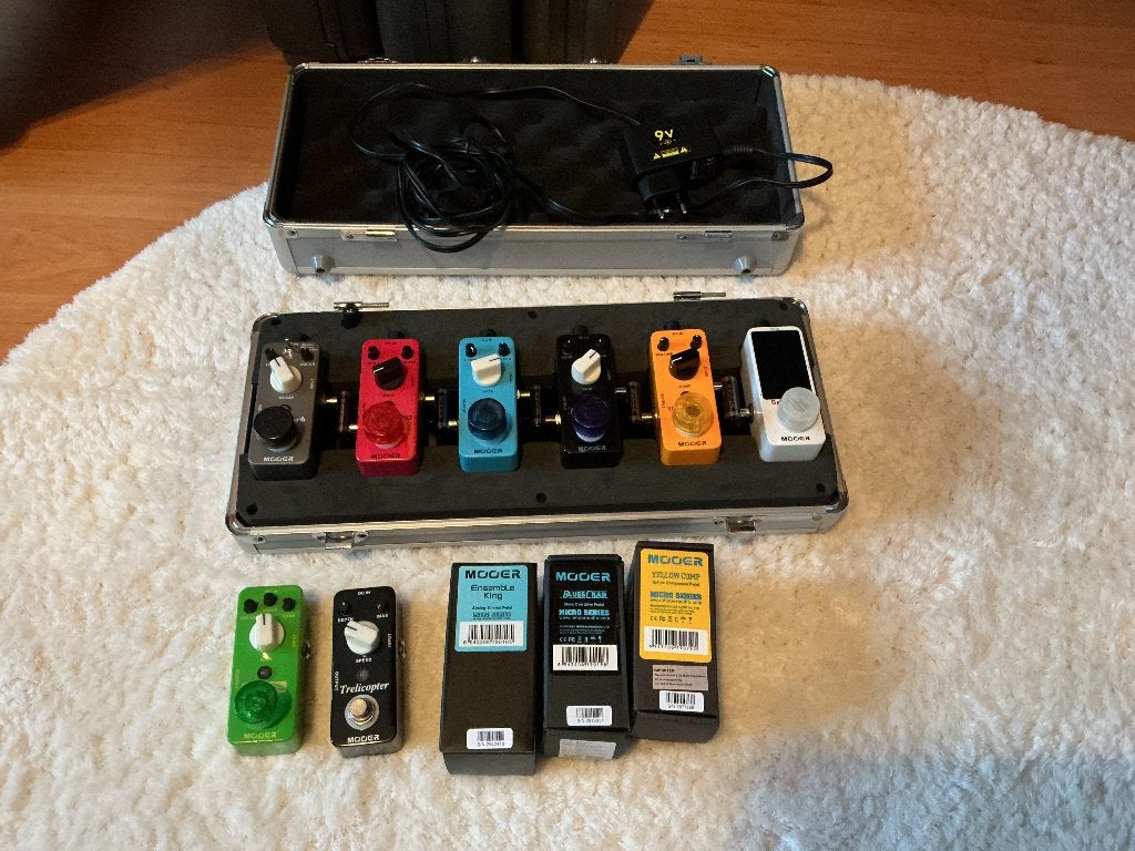 Mooer set effectpedalen, Muziek en Instrumenten, Ophalen of Verzenden, Zo goed als nieuw, Chorus