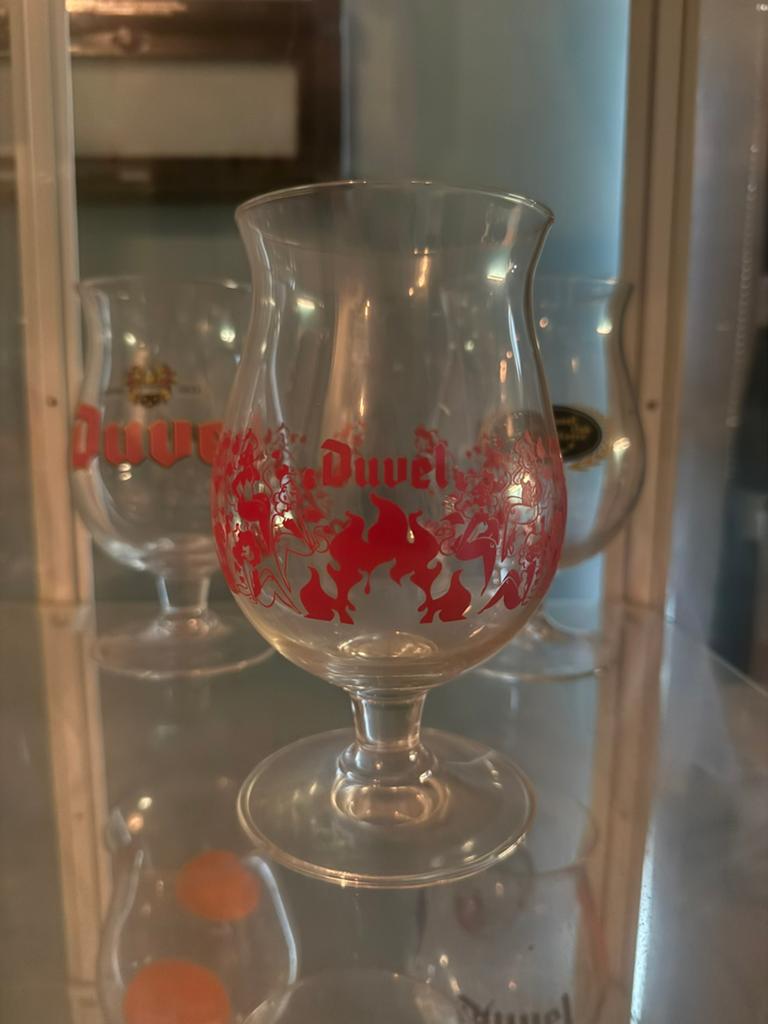 Duvel glas Winking Lizard 2017, Verzamelen, Ophalen, Zo goed als nieuw