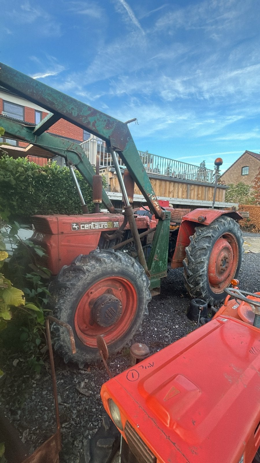 Tracteur 4x4 avec chargeur, Enlèvement, Same