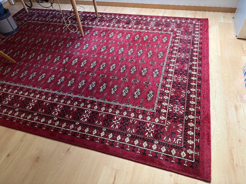 tapijt Marakesh, 200 cm ou plus, Rouge, Marakesh,vintage, 150 à 200 cm