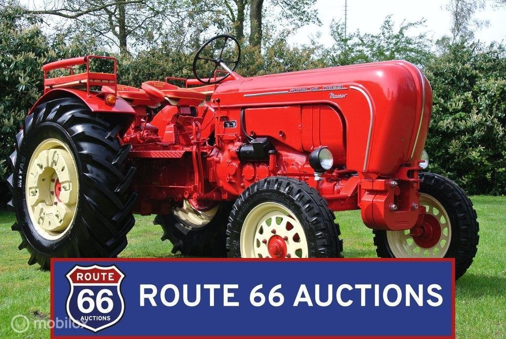 Porsche-Diesel Master 408 Tractor | 1958 | Route 66 Auctions, Zwart, Bedrijf, Overige carrosserie, Porsche