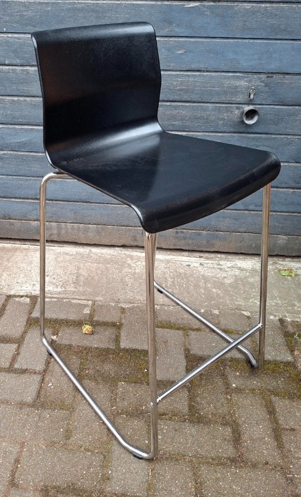 TWEE INDUSTRIEELE  KRUKKEN/STOEL, Ophalen of Verzenden, In hoogte verstelbaar, Gebruikt, Hout