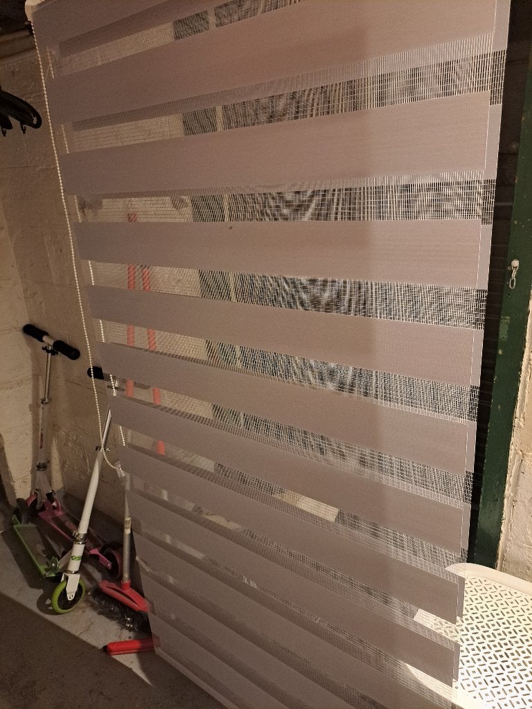 Store sans perçage, Raccourcissable, Autres marques, Gris, Comme neuf