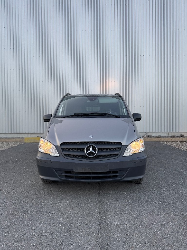Mercedes-Benz Vito 113 CDI Lang Automaat, Auto's, Achterwielaandrijving, Zwart, https://public.car-pass.be/vhr/c91c1673-e7f3-4cd4-9e75-365b9b1731f3