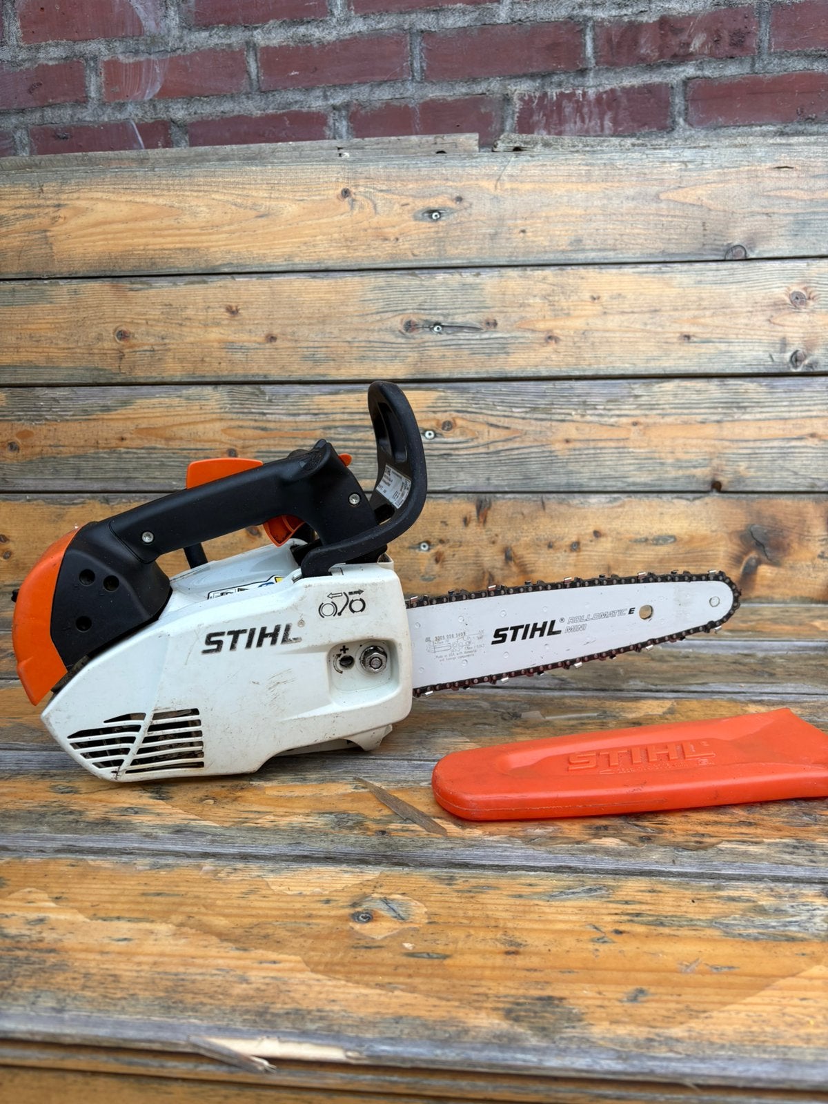 Tronconneuse Stihl MS 151 TC, Jardin & Terrasse, Outils à main, Enlèvement, Comme neuf, Autres types