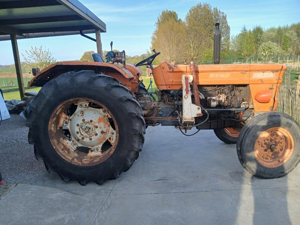 Fiat 750 traktor oldtimer, Enlèvement, Fiat